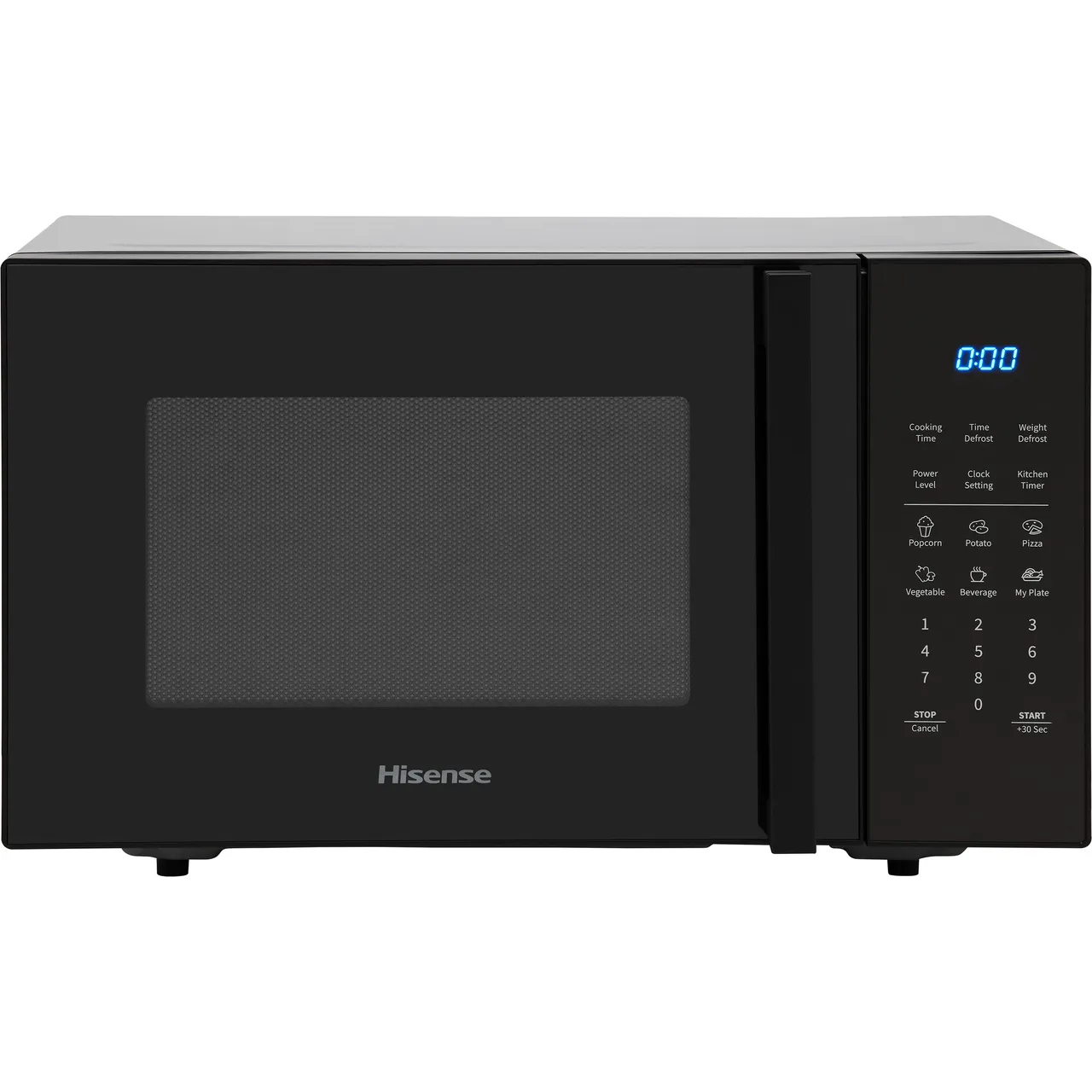 Hisense H25MOBS7HUK Free Standing Microwave Oven Black
