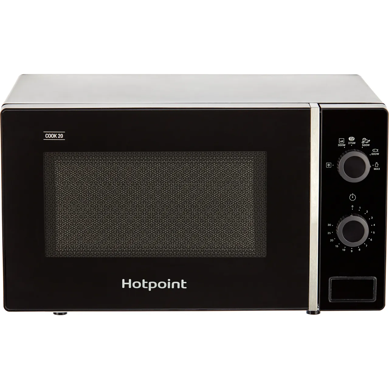 Hotpoint Free Standing Microwave Oven Black