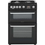 Hotpoint HARG60K Gas Cooker Black