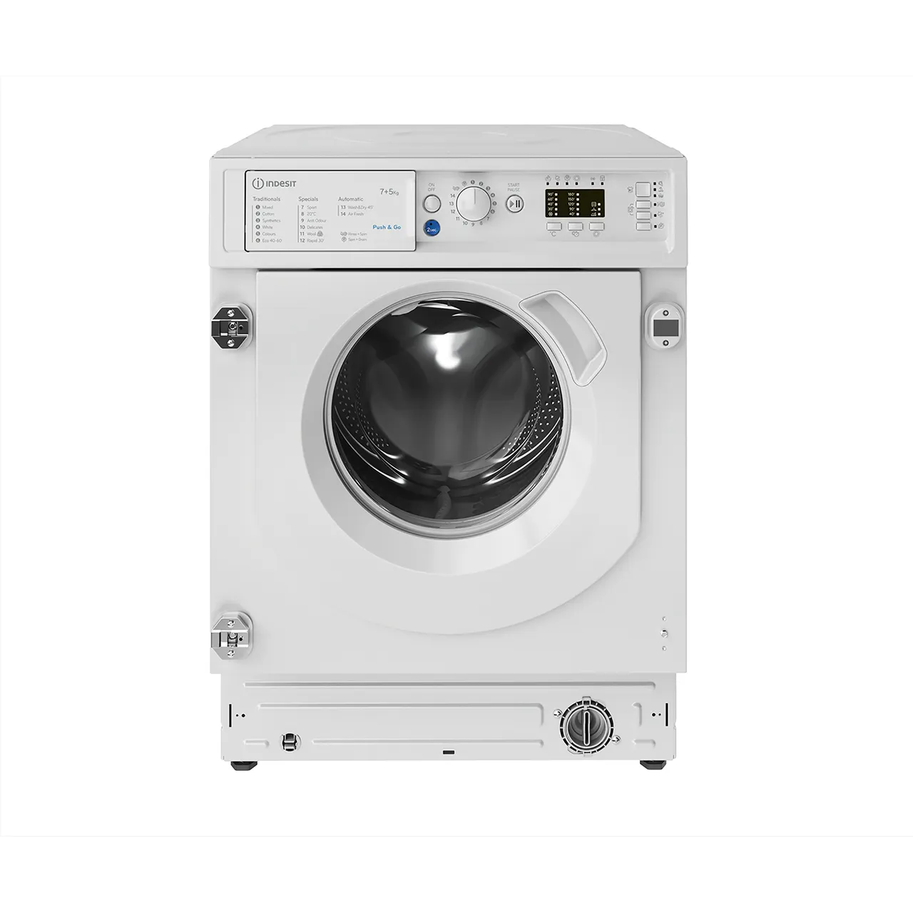 Indesit 7Kg-5Kg Integrated Washer Dryer White